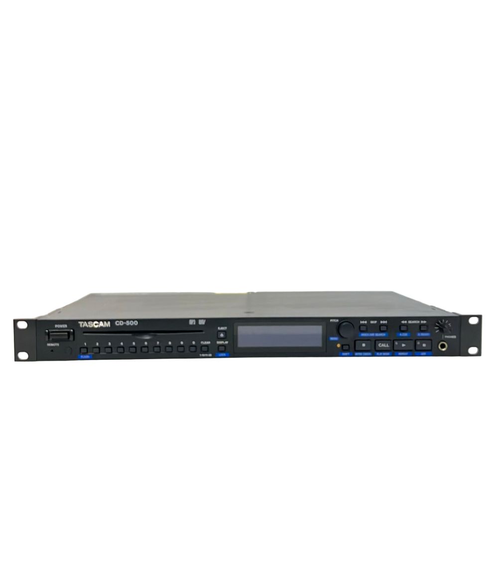 美品 タスカム CDプレーヤー CD-500 TASCAM