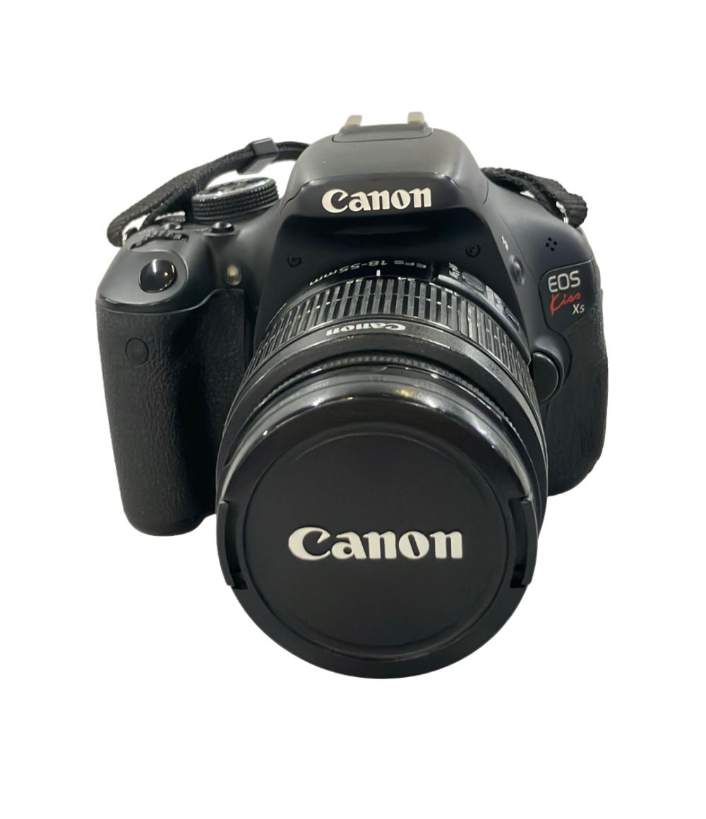 訳あり キヤノン デジタル一眼レフカメラ EOS Kiss X5 ダブルズームレンズキット canon
