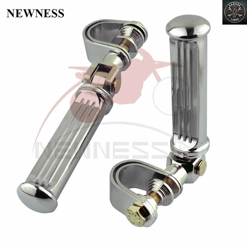 アルミ製オートバイ部品 ユニバーサル 25MM/32MM バーペダル 折りたたみ式フットレスト フットペグ ハーレー ホンダ ヤマハ スズキ用
