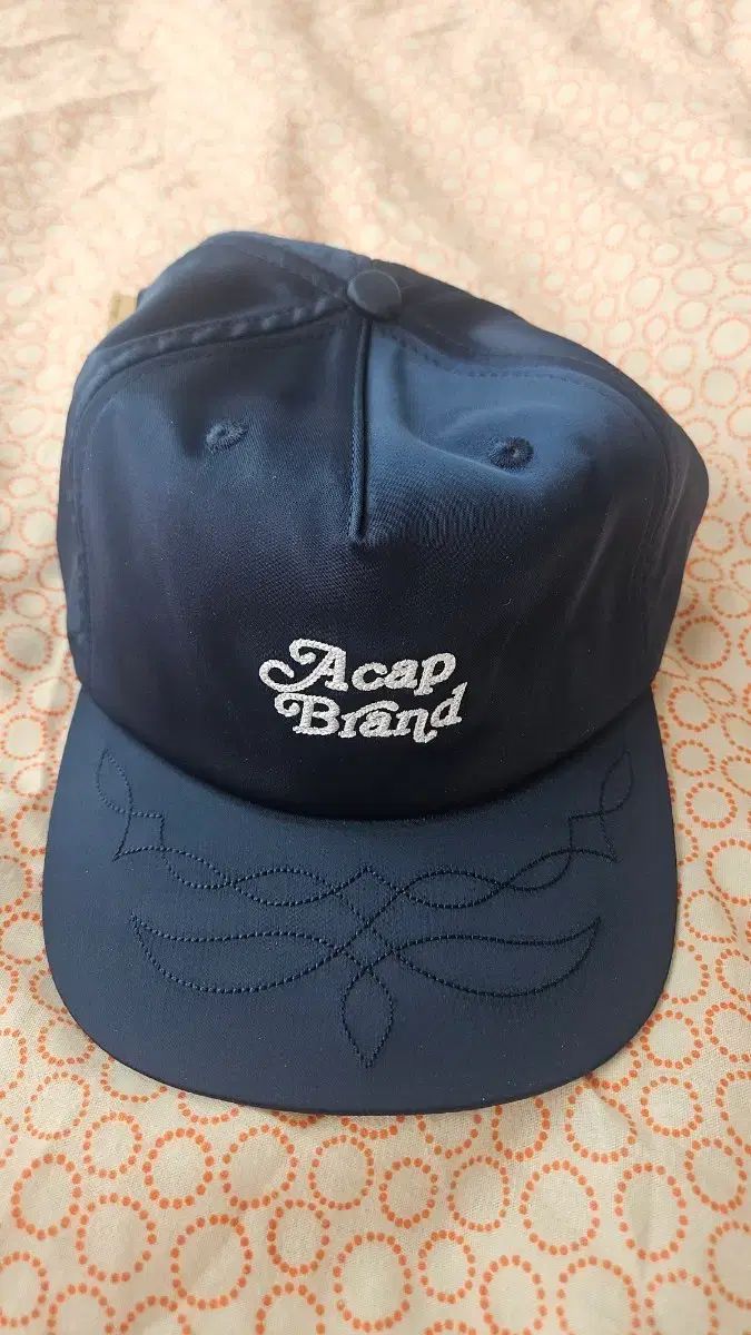 Acap ブランド ネイビー ベースボールキャップ