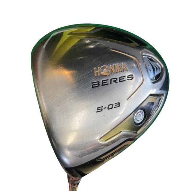 中古】 本間ゴルフ BERES S-03 10.5° レフティ ドライバー DR 2S