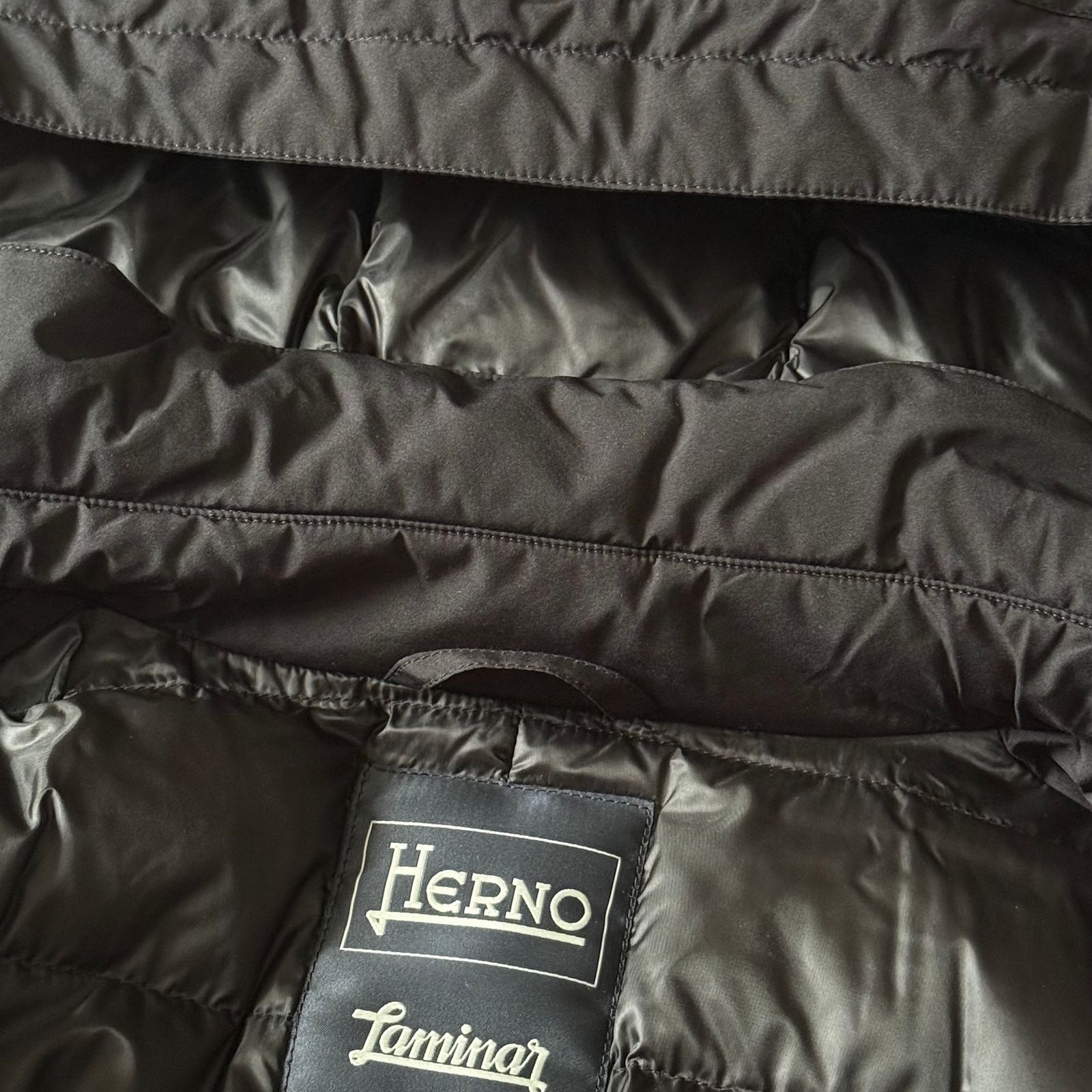 美品 HERNO 定価17万 ラミナー ゴアテックス ダウンコート 44 - メルカリ