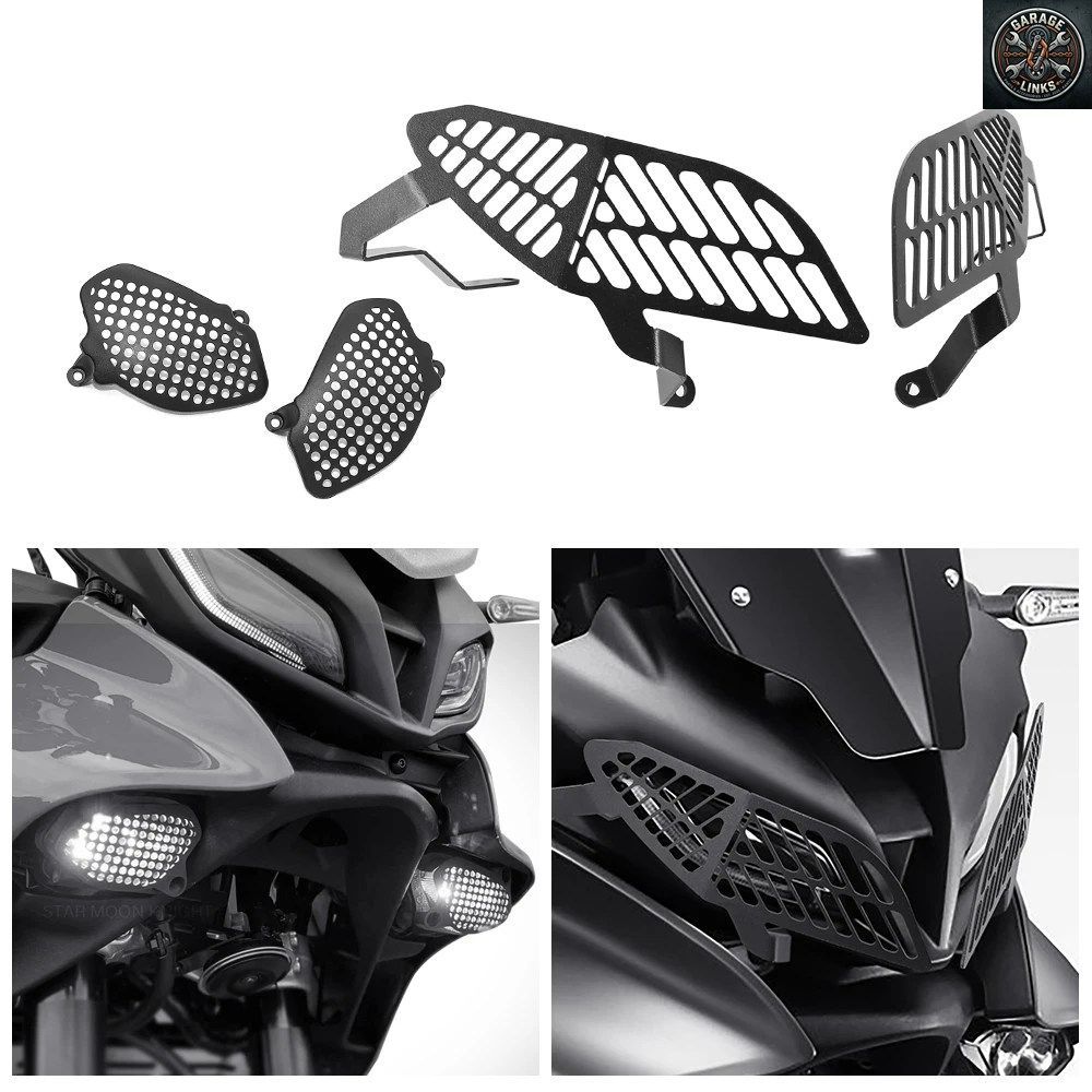 オートバイ用アクセサリー ヘッドライトプロテクターグリルガードカバー保護グリル ヤマハ Tracer 9 Tracer9 GT 2021 2022 2023 用 -
