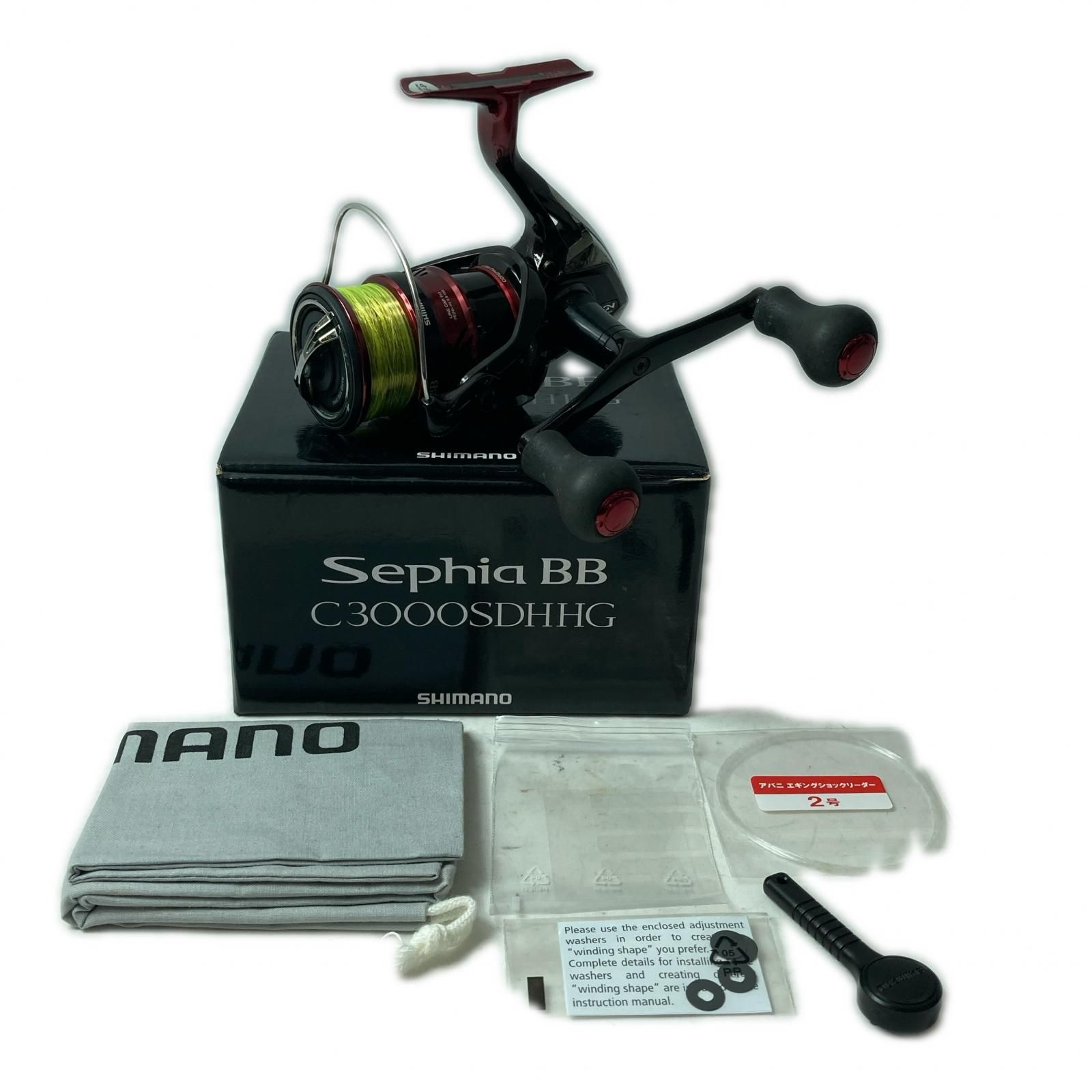 リール SHIMANO Sephia BB C3000S DH HG フィッシング SHIMANO Sephia