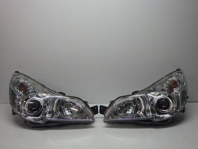 レガシィ　ヘッドライト　左右　HID　BR　BM　前期　100-20061　5J　コーティング　84001AJ080　260604209