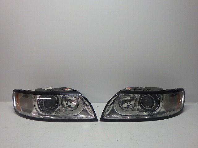 V50　ボルボ　ヘッドライト　左右　HID　MB　31265712　MB5244　コーティング　260604211