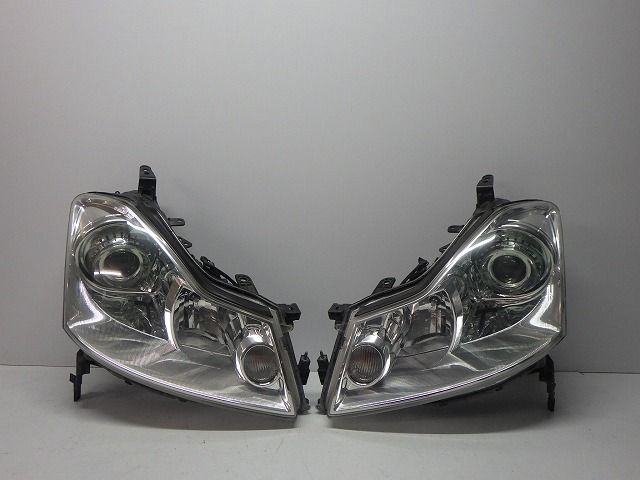 フーガ　ヘッドライト　左右　HID　キセノン　Y50　PNY50　前期　XV　P3994　A　26060/26060-EG25　コーティング　260604215