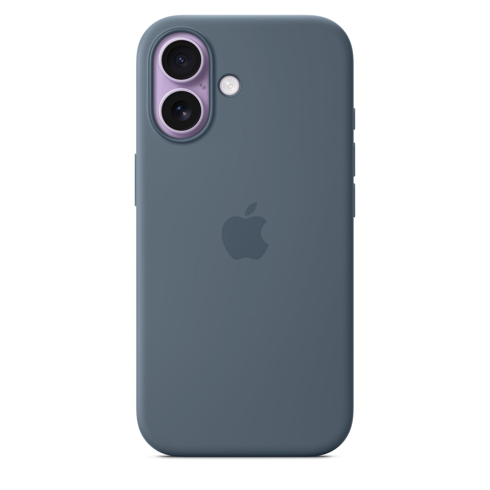 Apple MagSafe対応iPhone 17シリコーンケース - アンカーブルー