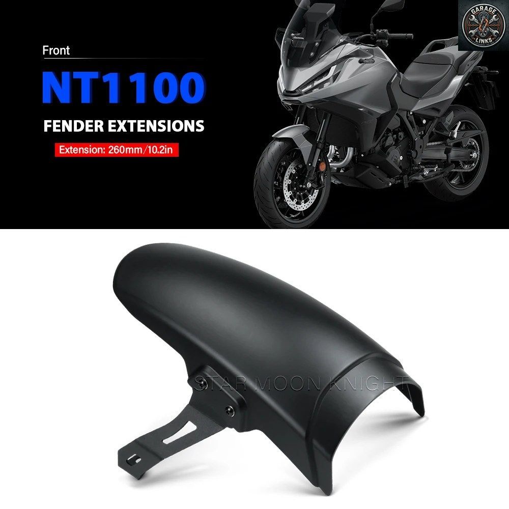 ホンダ NT1100 NT 1100 2022 2023 2024 用オートバイアクセサリー フロントホイールフェンダー スプラッシュガード エクステンデッドマッド