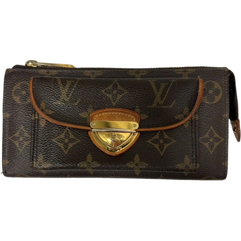 LOUIS VUITTON ルイヴィトン ポルトフォイユ・アストリッド M61781 ブラウン モノグラム 長財布 レディース 【中古】 32605K154