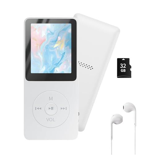 【新型モデル 26g超軽量】音楽プレーヤー MP3プレイヤー SDカード対応 128GB拡張可能高コスパ【スピーカー搭載&有線/無線両用】小型 MP3 HIFI音質 大画面 長時間待機 大容量 音楽プレイヤー 音量調節 ロックボタンで誤動作防 b2bdbb5c