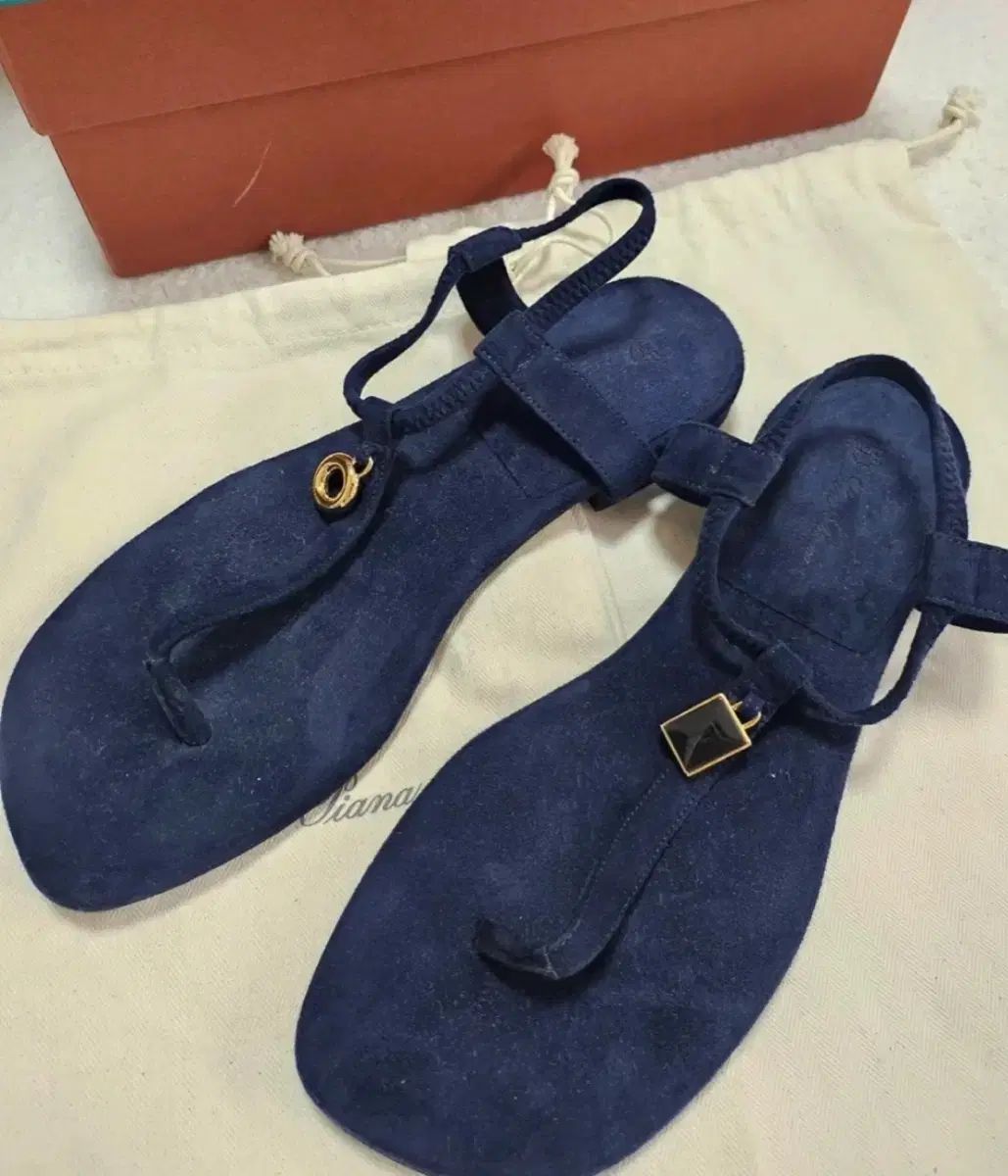 (正規品) ロロ・ピアーナ サンダル (37)