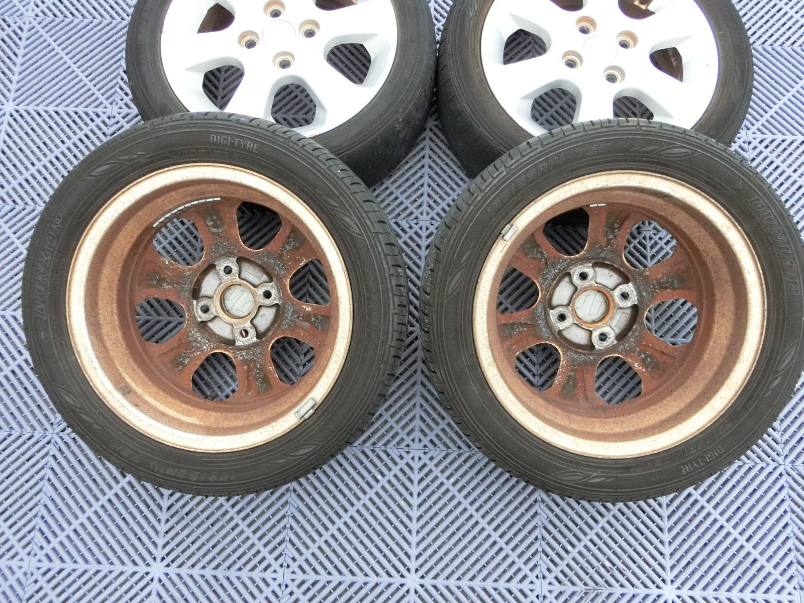 1015] 送料無料 スズキ純正 14インチ アルミホイール 14×4.5J +50