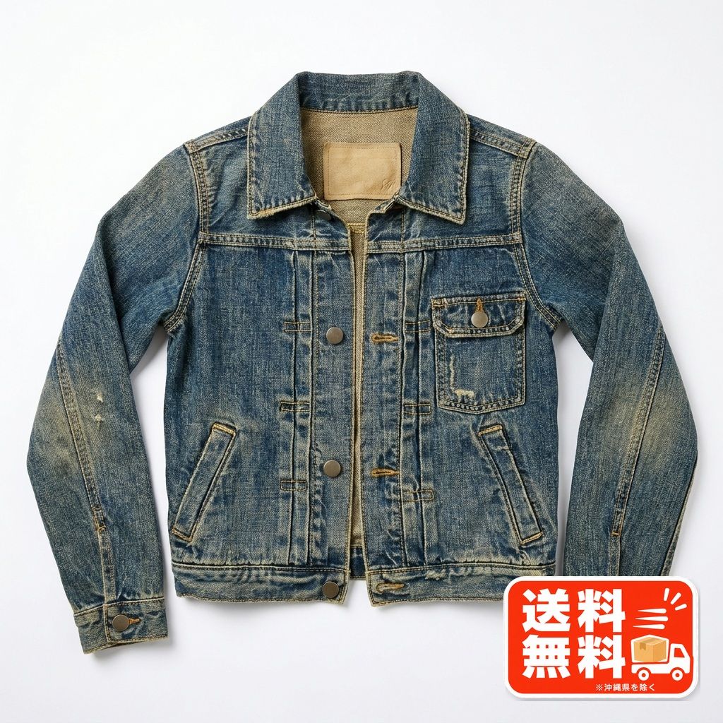 green label relaxing デニムジャケット Gジャン インディゴ Levi's風