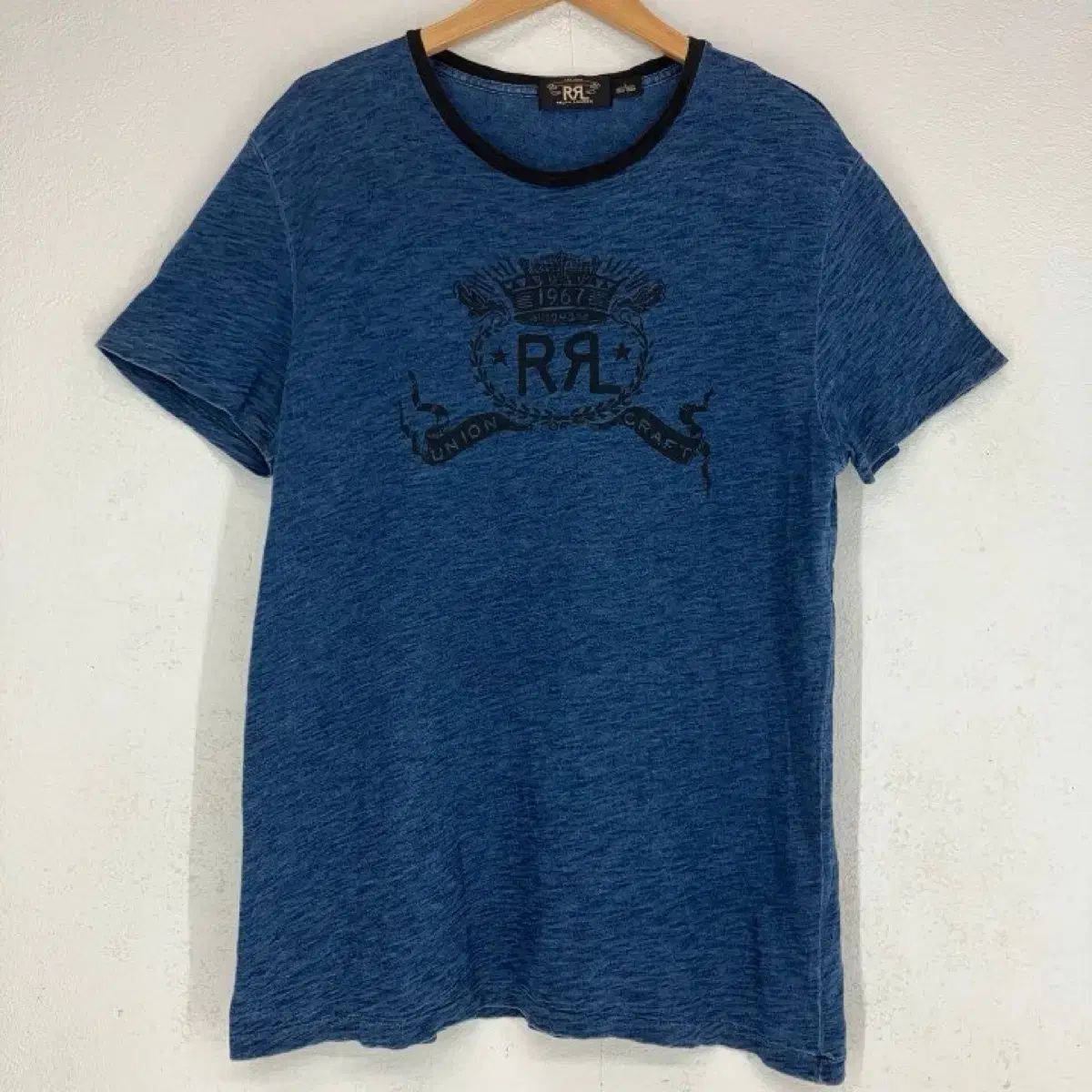 RRL(ダブルアールエル) Indigoダイ 半袖Tシャツ