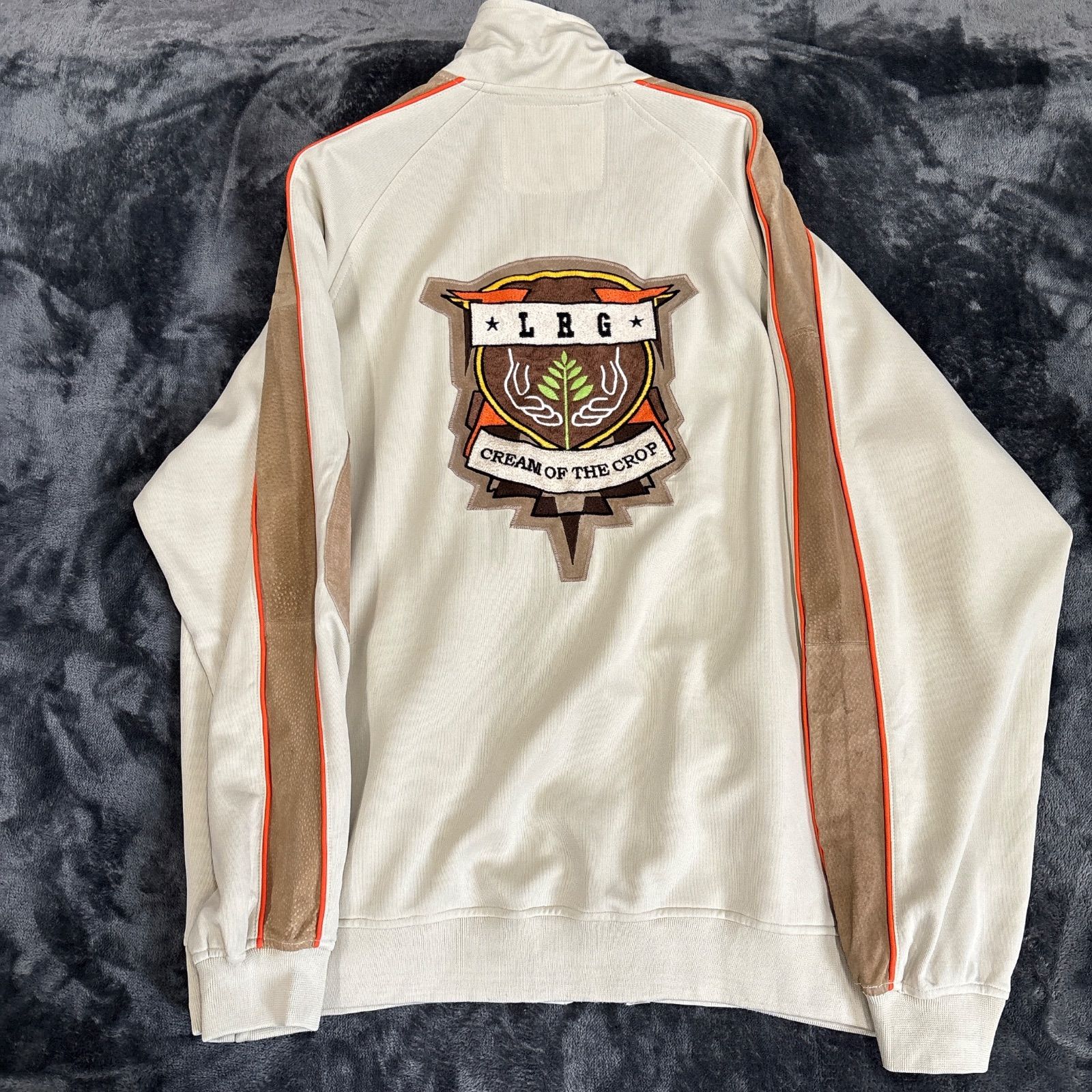 USED】USA古着 LRG トラックジャケット 2XL ビッグサイズ ジャージ 