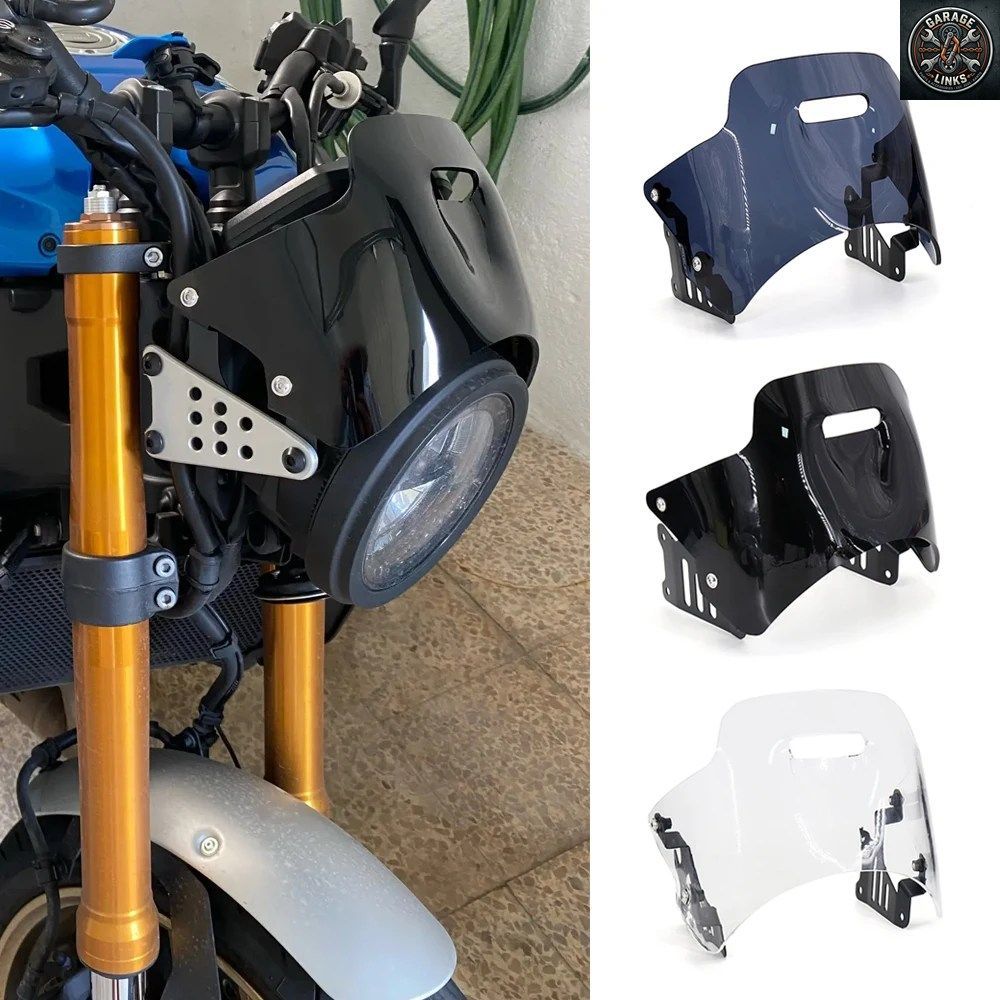 ヤマハ XSR900 XSR 900 2022 2023 2024 用 XSR900 バイクアクセサリー コックピットバイザー ヘッドライトカウル ウインドスクリーン ウイ