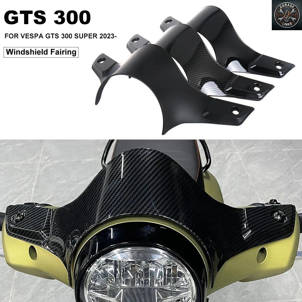 新型バイクアクセサリー スポーツウインドスクリーン ウインドシールド バイザー デフレクター Vespa GTS 300 gts 300 Super GTS300 2023 2
