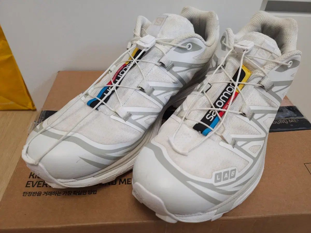 SALOMON XT-6 ADV 白 270