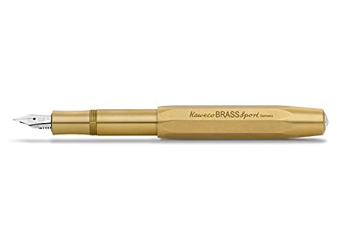 Kaweco カヴェコ 万年筆 M 中字 ブラス スポーツ BRFP-BR 正規輸入品ｍａ