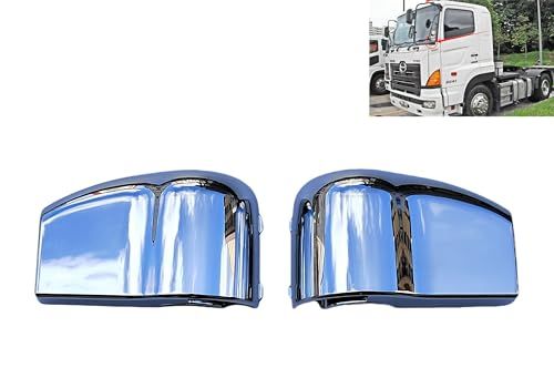 日野 NEWプロフィアH15.11～H19.4 ミラーカバー メッキパーツ 1個 外装 トラック用品 [並行輸入品]as d126e250