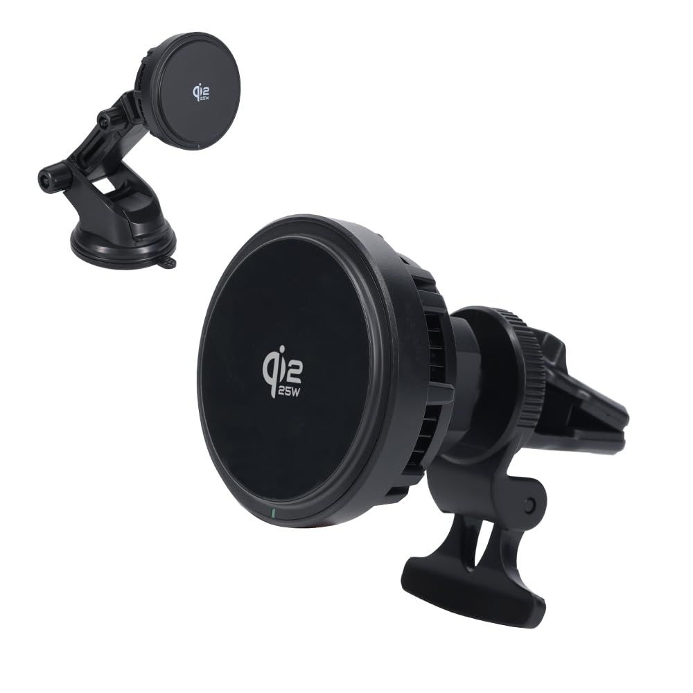R◆MOTTERU(モッテル)マグネット式 ワイヤレス充電器 車載 Qi2 MagSafeに対応したiPhone 25W 冷却ファン&冷却プレート付 スマホホルダー シリコンケーブル付属 ブラック MOT-QI25WCH02-BK 386194c8 R◆MOTTERU(モッテル)マグネット式 ワイヤレス充電器 車載 Qi2 MagSafeに対応したiPhone 25W 冷却ファン&冷却プレート付 スマホホルダー シリコンケーブル付属 ブラック MOT-QI25WCH02-BK 386194c8