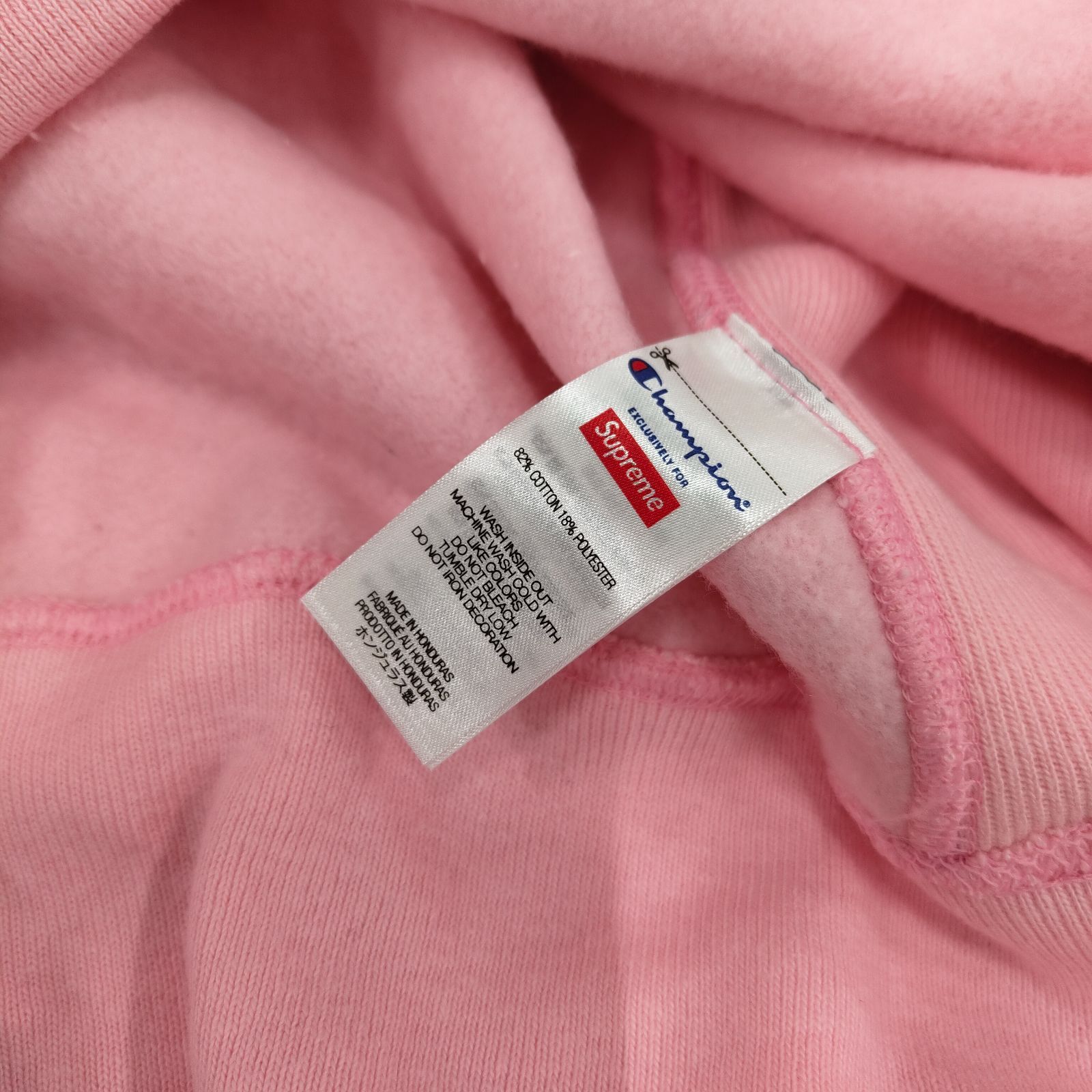 美品 シュプリーム ✕ チャンピオンフーディー スウェットシャツ Lサイズ Supreme ✕ Champion Hooded Sweatshirt 