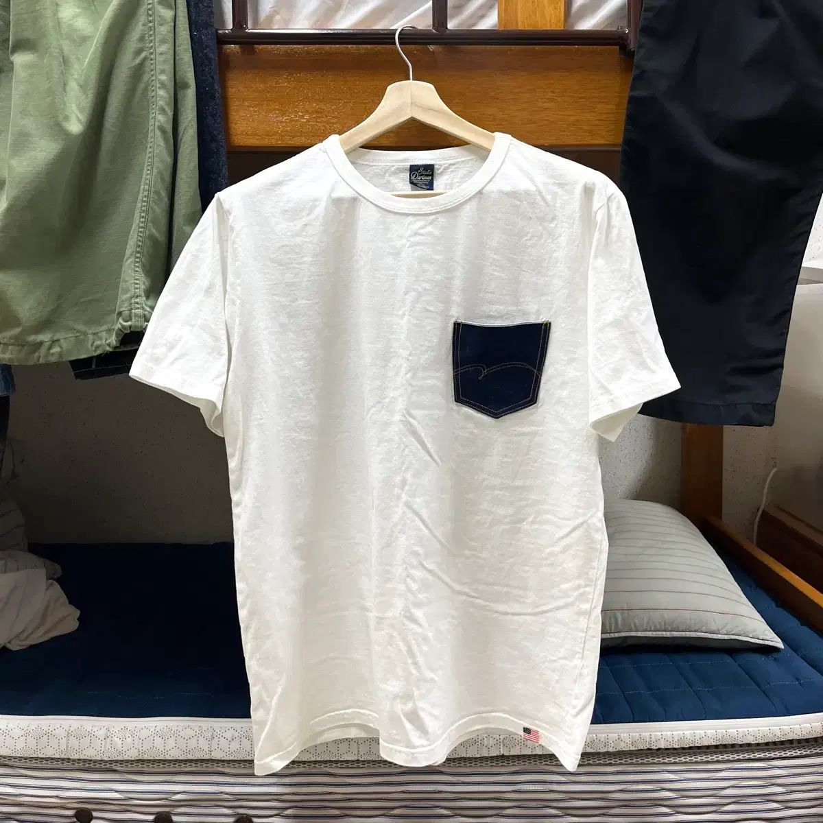 スタジオ ダチサン ポケット 半袖 Tシャツ (2XL 105) スタジオ ダチサン ポケット 半袖 Tシャツ (2XL 105)
