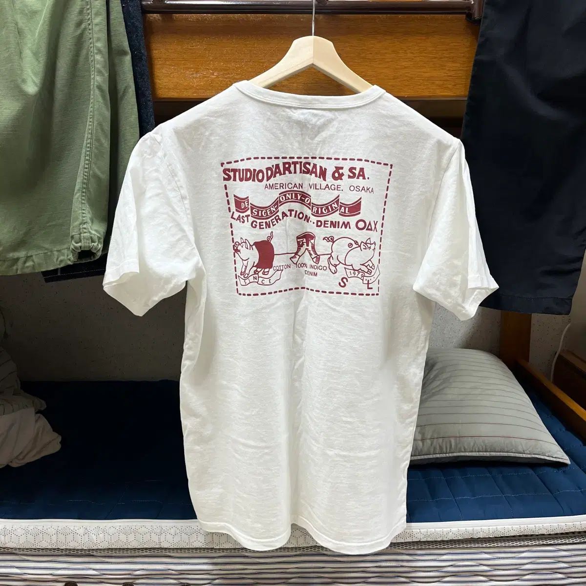 スタジオ ダチサン ポケット 半袖 Tシャツ (2XL 105)