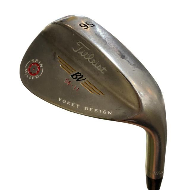 【中古】 タイトリスト VOKEY SPIN MILLED(2009) ブラックニッケル 56°/11° USA ウェッジ WG Dynamic Gold (フレックスその他) メンズ 男性用 右利き 右用 Cランク ゴルフクラブ