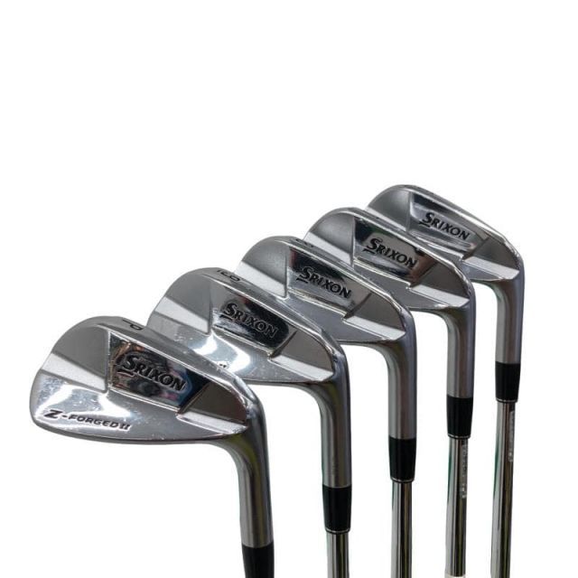 【中古】 ダンロップ SRIXON Z-FORGED II 6S アイアンセット IR 純正特注シャフト (フレックスS) メンズ 男性用 右利き 右用 Cランク ゴルフクラブ