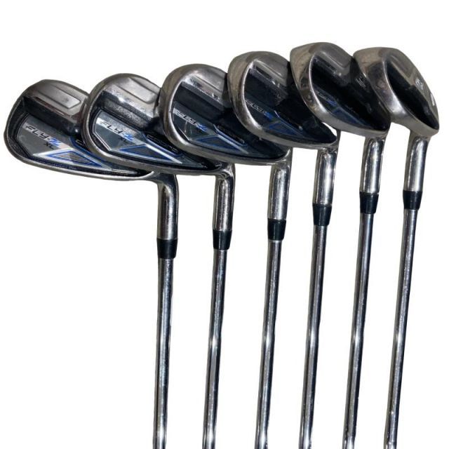 【中古】 コブラ cobra FLY-Z XL 6S アイアンセット IR FLY-Z XL スチール (フレックスR) メンズ 男性用 右利き 右用 Cランク ゴルフクラブ