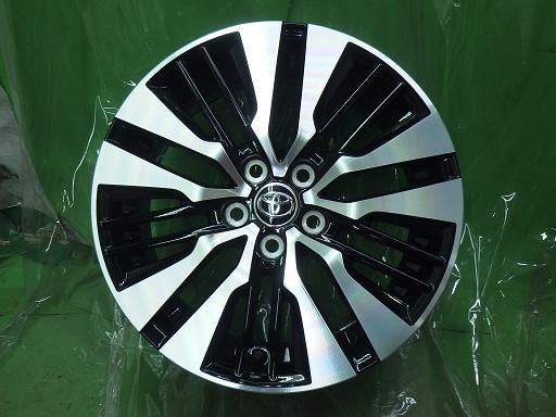 【中古】30アルファード 純正 18インチ アルミホイール 新車外し