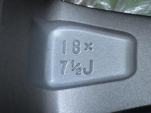 【中古】30アルファード 純正 18インチ アルミホイール 新車外し