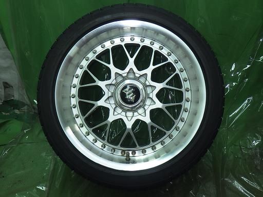 【中古】235/4018 265/35R18 ボルクレーシングエボリューション3 18インチ ブリヂストン