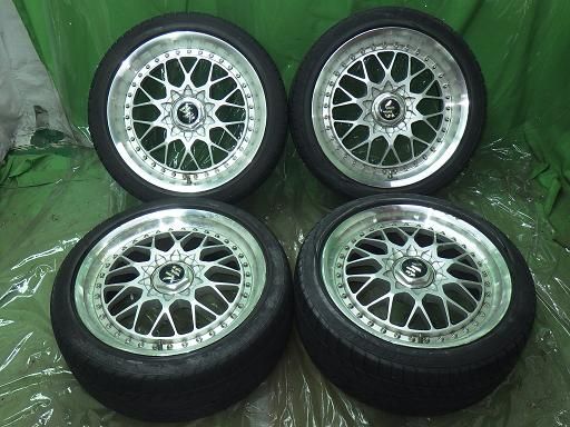 【中古】235/4018 265/35R18 ボルクレーシングエボリューション3 18インチ ブリヂストン