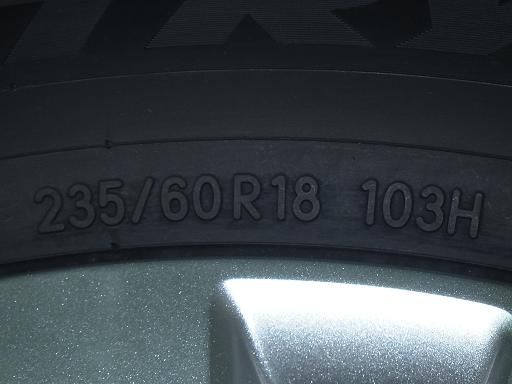 【中古】235/60R18 26年製 アウトランダー 純正 18インチ トーヨー オープンカントリーH/T