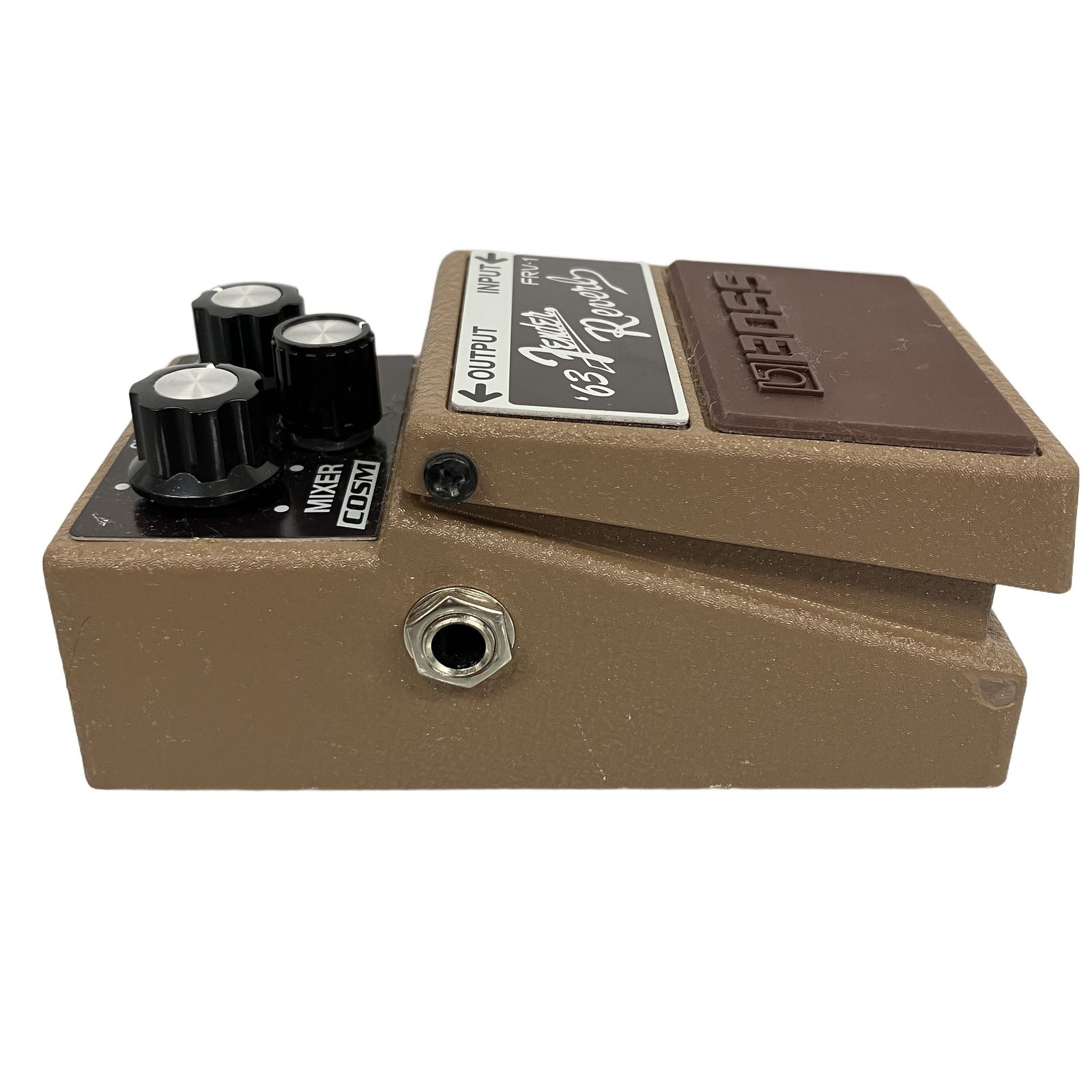 BOSS ボス 63 Fender Reverb FRV-1 リバーブ エフェクター オーディオ 音響機器 中古 T11330160