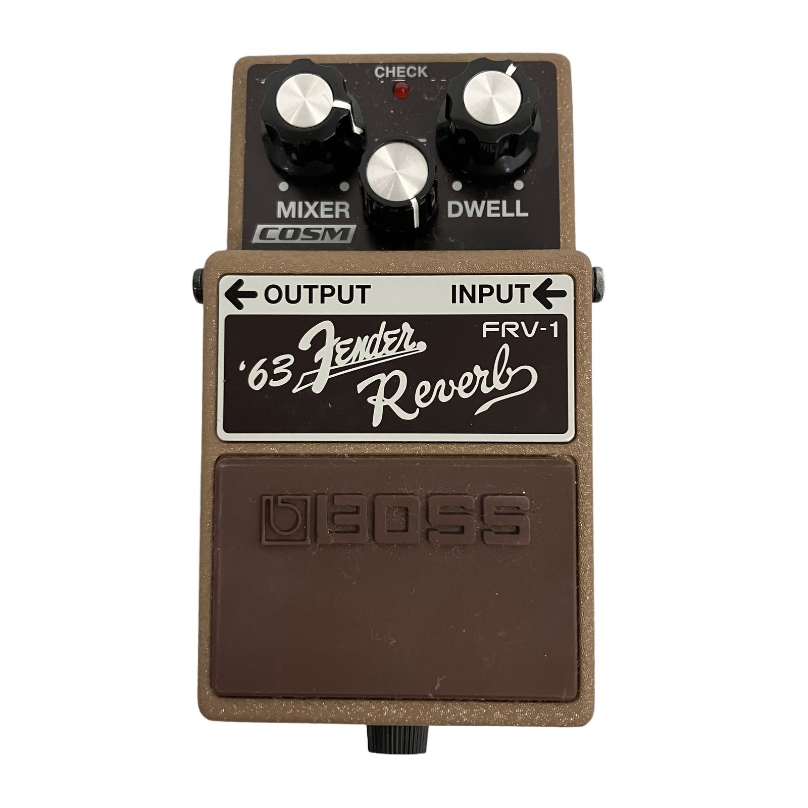 BOSS ボス 63 Fender Reverb FRV-1 リバーブ エフェクター オーディオ 音響機器 中古 T11330160