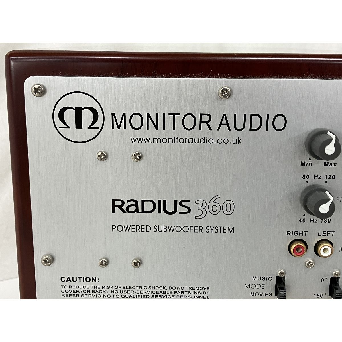 RADIUS 360 MONITOR AUDIO サブウーファー モニターオーディオ 中古 S11301610