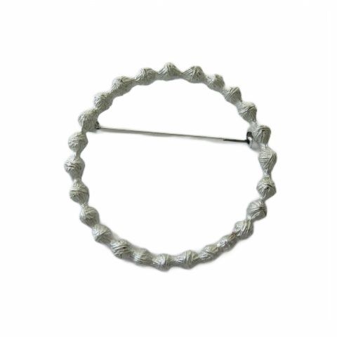 ミナペルホネン mina perhonen タンバリン tambourine ブローチ