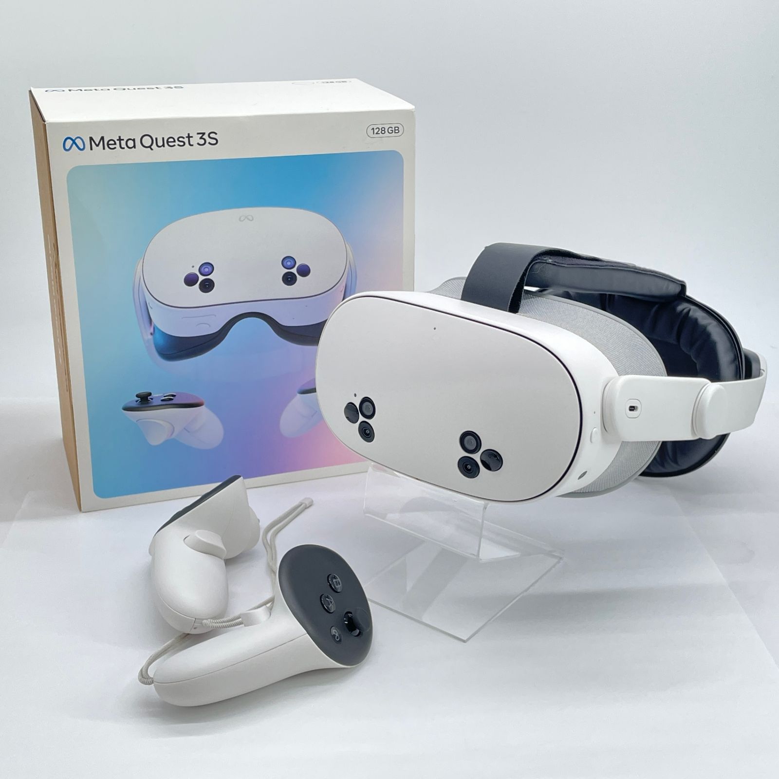 美品 MetaQuest3S 128GB VRヘッドセット【C7938-80】 - メルカリ