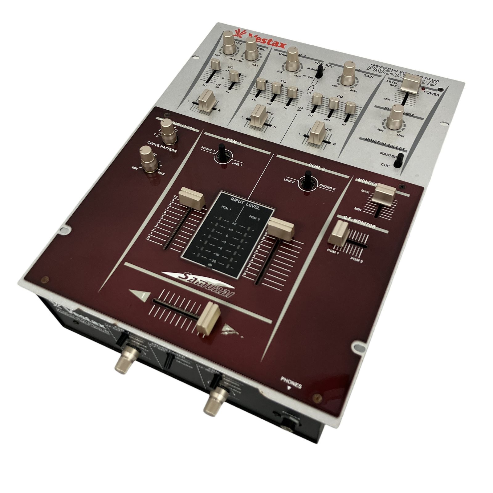 Vestax PMC-07 Pro D Samurai バトルミキサー DJ ターンテーブリスト スクラッチ スクラッチャー ベスタックス 名機 ミキサー 中古 T11320791