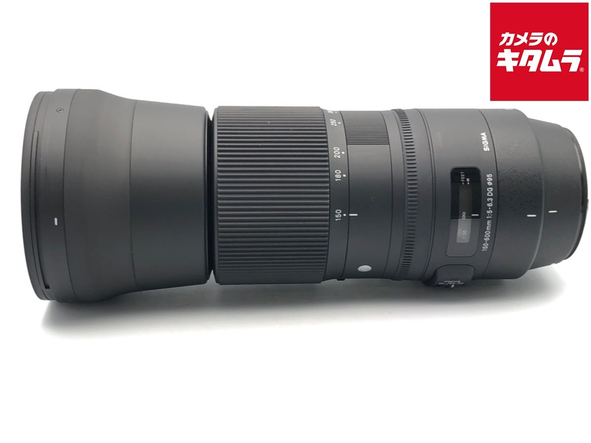 【中古】 【並品】 シグマ 150-600mm F5-6.3 DG OS HSM Contemporary キヤノン用