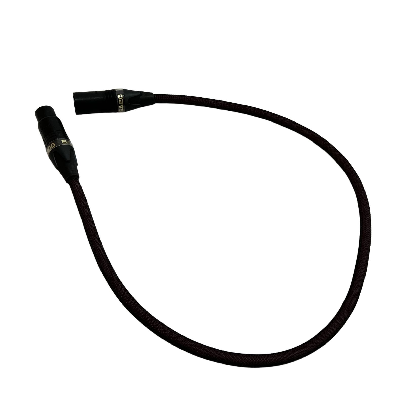 SAEC XR-1000 XLRケーブル 長さ0.7m 2本セット サエク オーディオ機器 音響機材 中古 C11329867