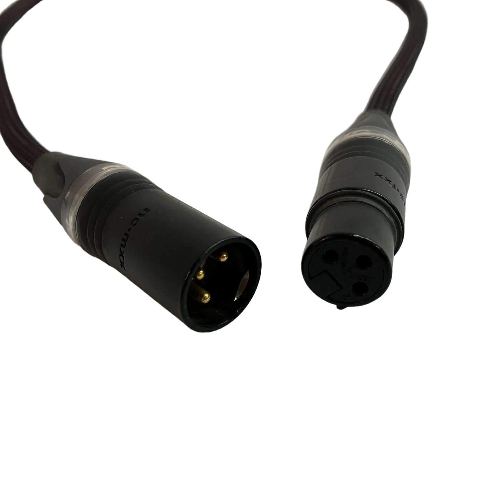 SAEC XR-1000 XLRケーブル 長さ0.7m 2本セット サエク オーディオ機器 音響機材 中古 C11329867