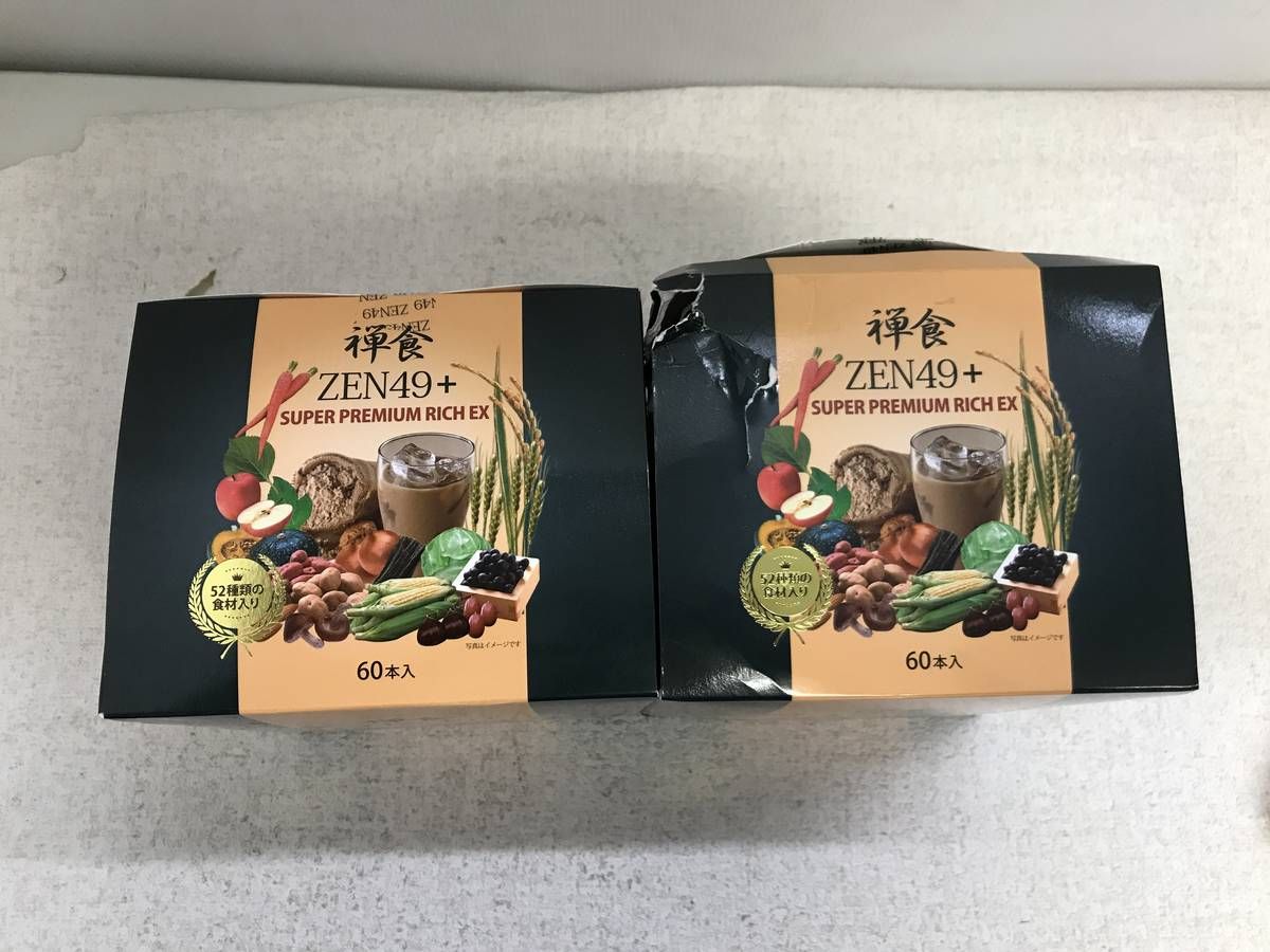 ★未使用★ 禅食 ファイブイーライフ ZEN49+ スーパープレミアムリッチEX 1080g ×2点 賞味期限2027.08.18 AZN200030相