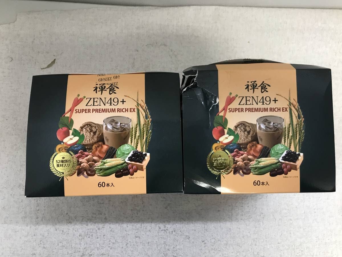 ★未使用★ 禅食 ファイブイーライフ ZEN49+ スーパープレミアムリッチEX 1080g ×2点 賞味期限2027.08.18 AZN200030相