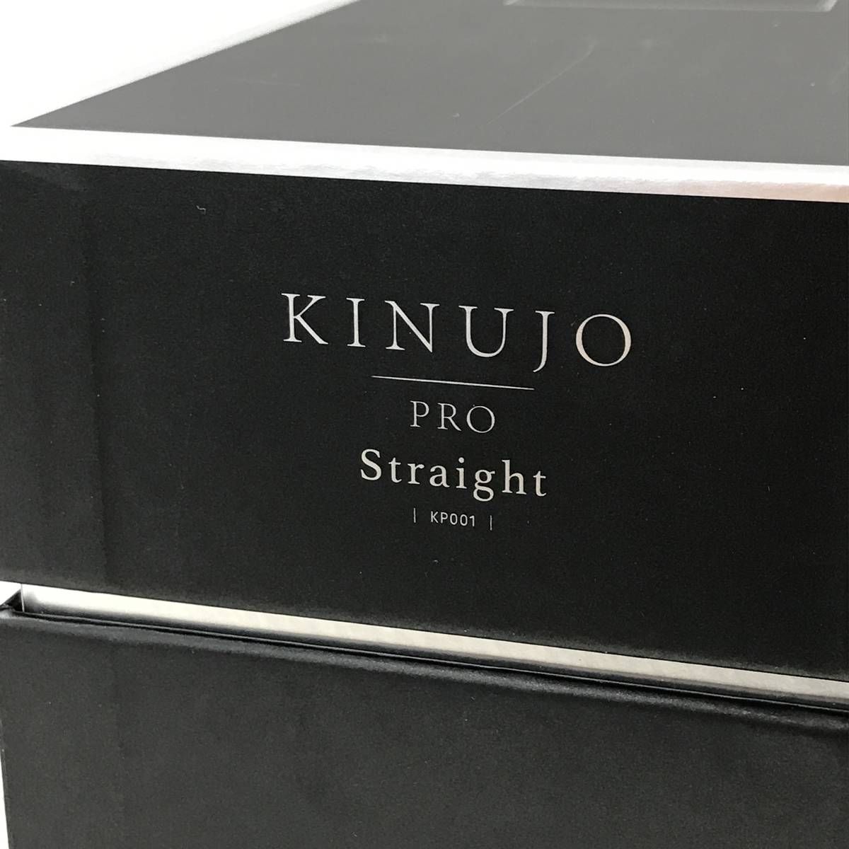 ★未使用★ ヘアアイロン KINUJO 絹女 プロ ストレートアイロン KP001 ADN199932相