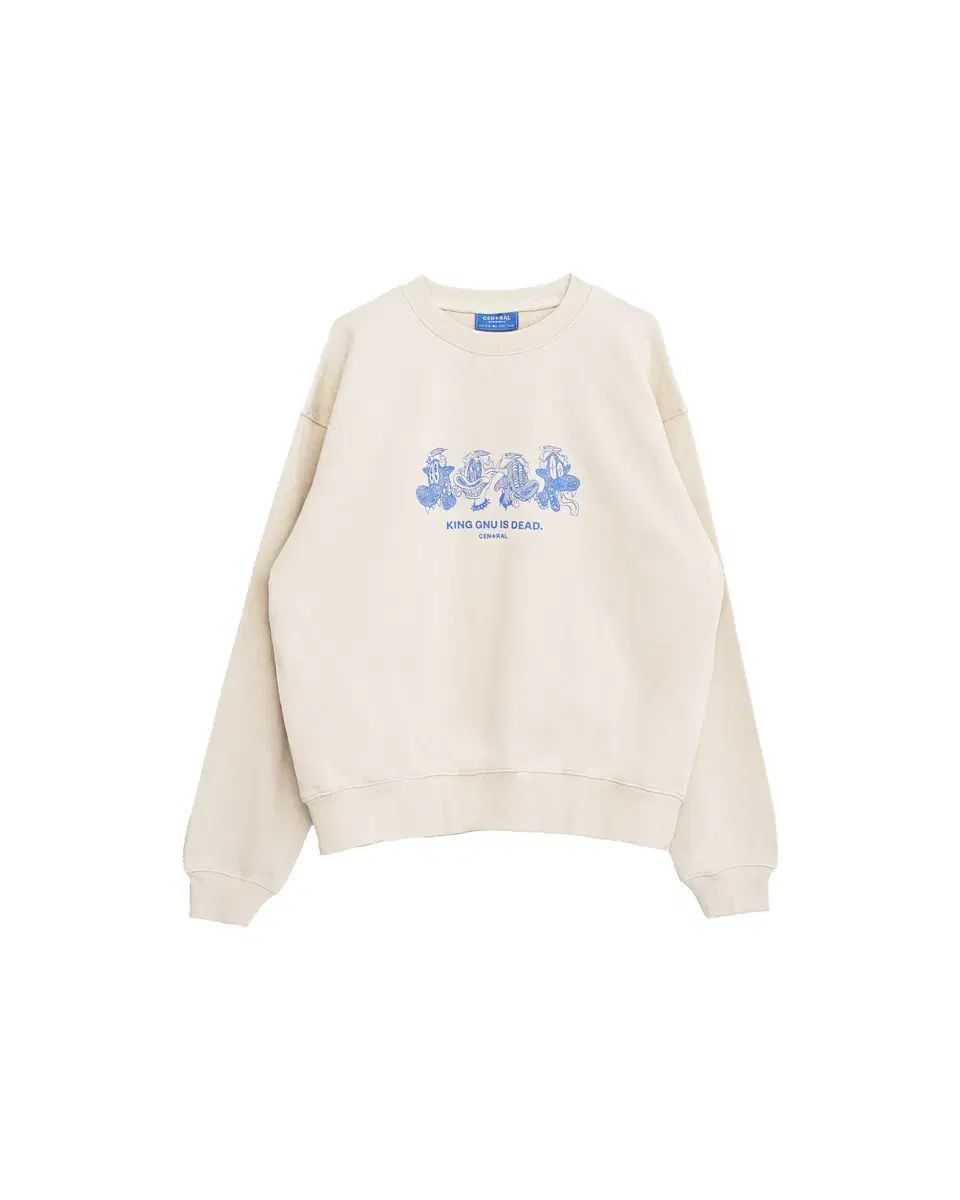 キングヌ KG IS DEAD SWEATSHIRT アイボリー M サイズ